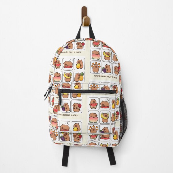 Item preview, Running on Fruit & Naps – Cute Capybara Fruit Collection designed and sold by BCapybara.