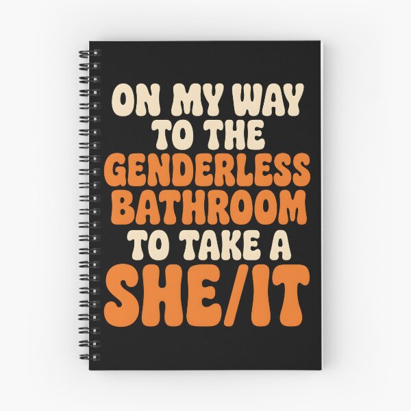 Item preview, On My Way to The Genderless Bathroom to Take a She It Joke designed and sold by Marblaes00.