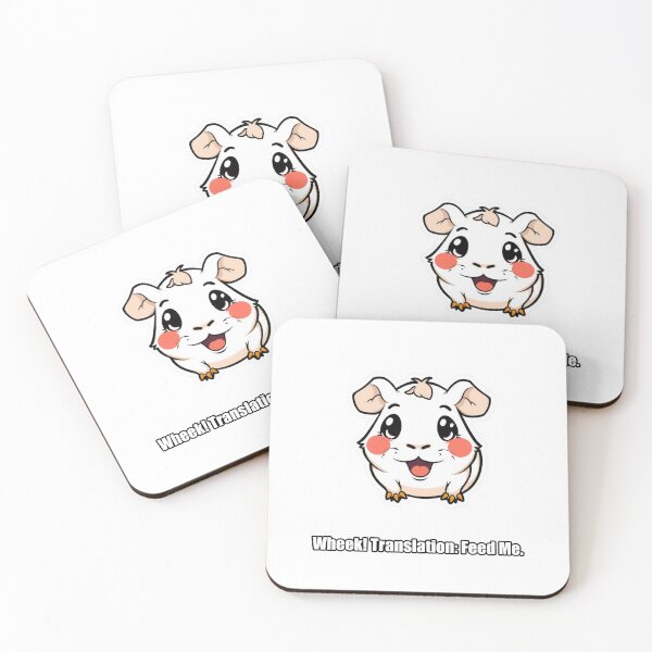 Item preview, Guinea Pig - Wheek Translation Feed Me - Funny Guinea Pig Gift designed and sold by pawdrops.