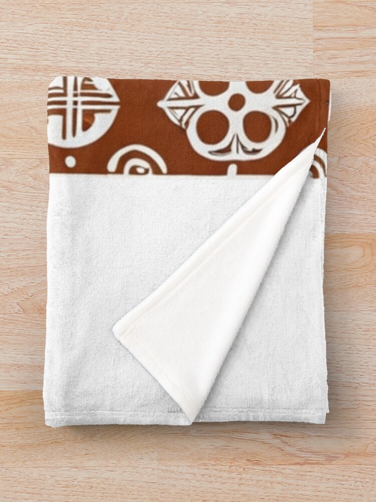 Thumbnail 3 von 6, Fleecedecke, Art - Geometric Design, Afro-Bohemian Graphic Elements designt und verkauft von Reverso-Design.