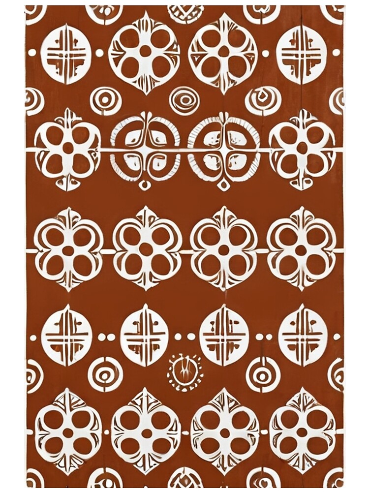 Thumbnail 3 von 3, Tuch, Art - Geometric Design, Afro-Bohemian Graphic Elements designt und verkauft von Reverso-Design.