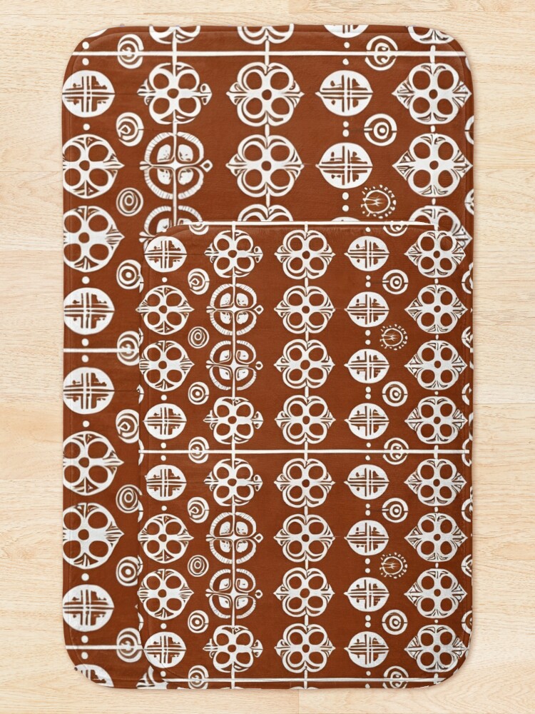 Thumbnail 5 von 6, Badematte, Art - Geometric Design, Afro-Bohemian Graphic Elements designt und verkauft von Reverso-Design.