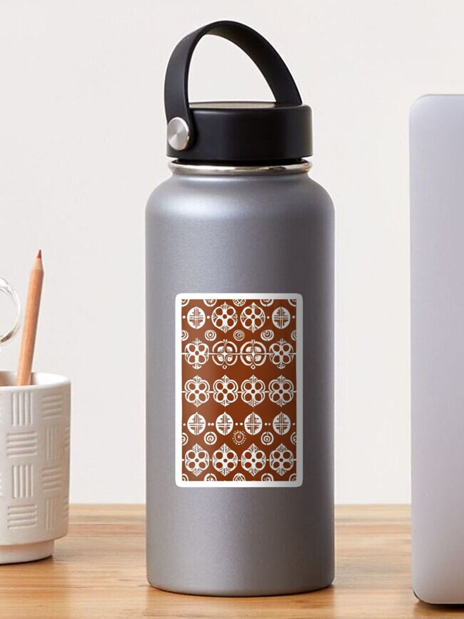 Imagen 1 de 3, Pegatina con la obra Art - Geometric Design, Afro-Bohemian Graphic Elements, diseñada y vendida por Reverso-Design.