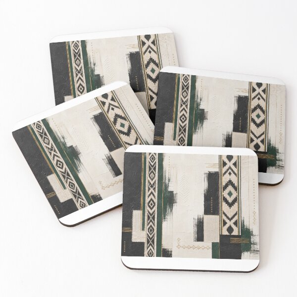 Item preview, Threads of Sadu – Emerald Heritage I designed and sold by NUSKHAH UAE | Emirati Heritage Art.