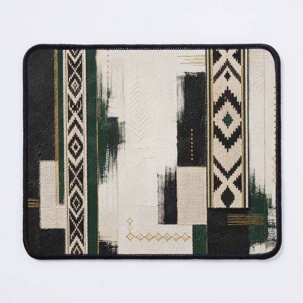 Item preview, Threads of Sadu – Emerald Heritage I designed and sold by NUSKHAH UAE | Emirati Heritage Art.
