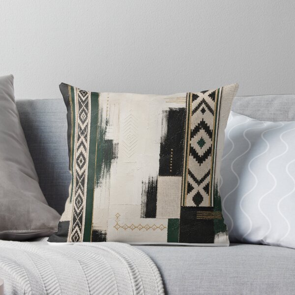 Item preview, Threads of Sadu – Emerald Heritage I designed and sold by NUSKHAH UAE | Emirati Heritage Art.