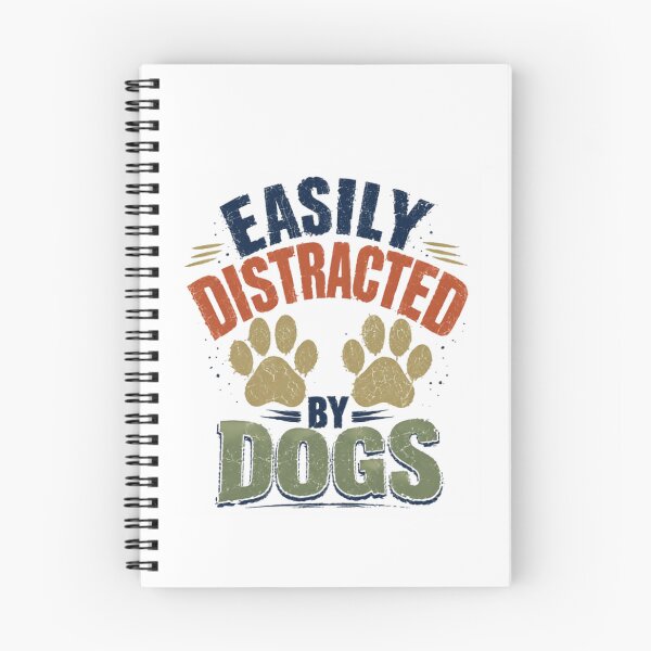 Item preview, Easily Distracted By Dogs Dog Lover Owner Pet Parent Canine designed and sold by JonesFlora2025.