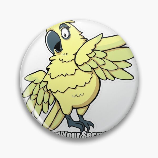 Item preview, Parrot - Repeated Your Secret Loudly - Funny Parrot Gift designed and sold by pawdrops.