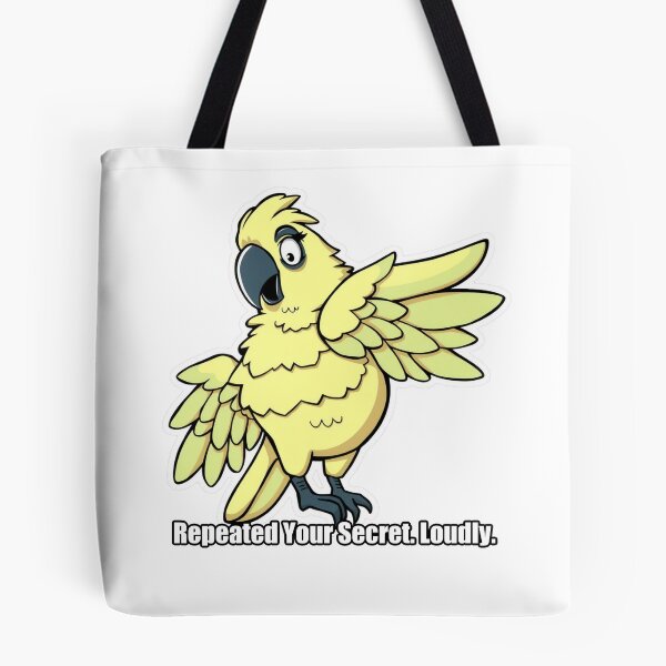 Item preview, Parrot - Repeated Your Secret Loudly - Funny Parrot Gift designed and sold by pawdrops.
