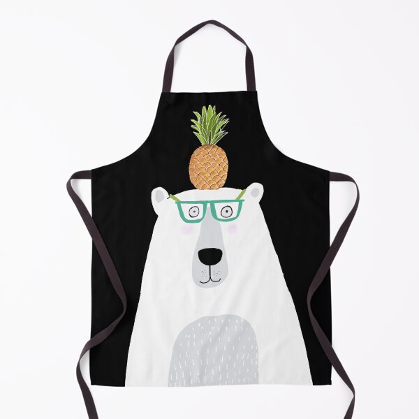 Item preview, Polar Bear With Pineapple Created By Artist Carla Daly designed and sold by Carla Daly.