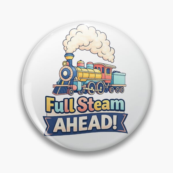Item preview, Full Steam Ahead Train Shirt – Classic Locomotive Art designed and sold by SoftSproutstu.