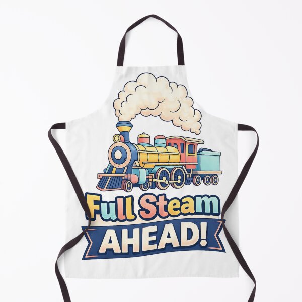 Item preview, Full Steam Ahead Train Shirt – Classic Locomotive Art designed and sold by SoftSproutstu.