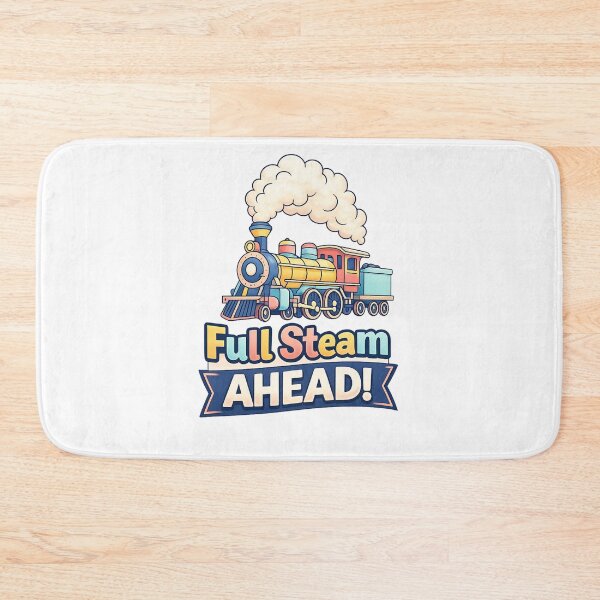 Item preview, Full Steam Ahead Train Shirt – Classic Locomotive Art designed and sold by SoftSproutstu.