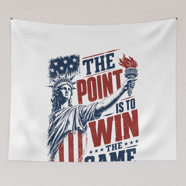Item preview, The Point Is To Win The Game. Don't You Point At Me American Patriot Winner designed and sold by JonesFlora2025.