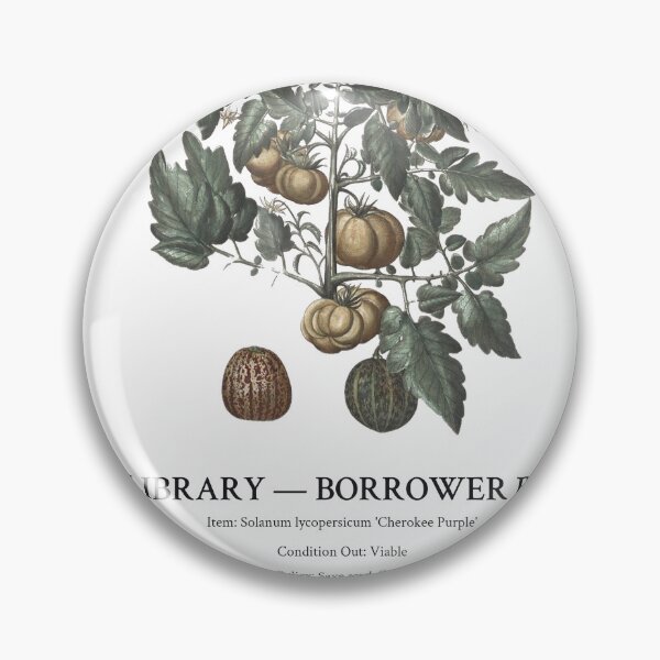 Item preview, Seed Library Borrower Card Heirloom Gardener Shirt designed and sold by Department of Obscure Studies.