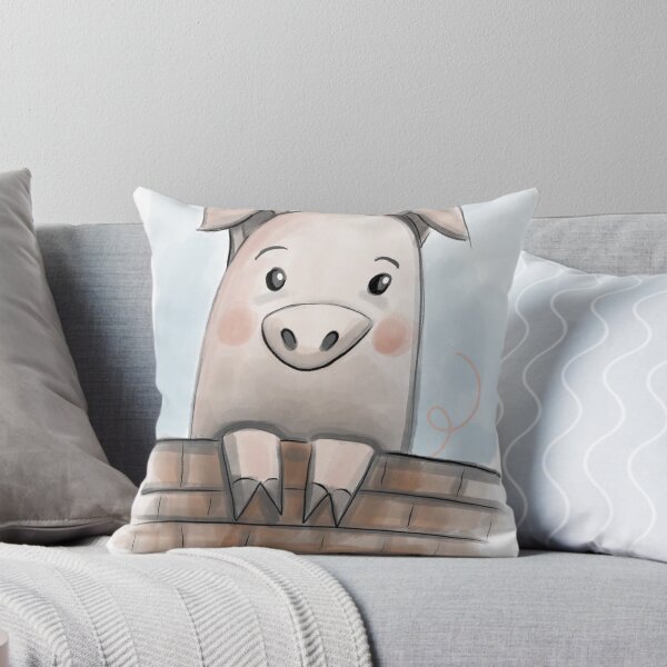 Artikelvorschau, Kleines rosa Schwein entworfen und verkauft von Matt Corrigan.
