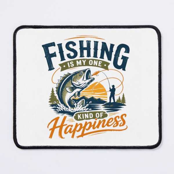 Item preview, Fishing Is My One Kind Of Happiness Fisherman Angler Hobby Enthusiast designed and sold by JonesFlora2025.