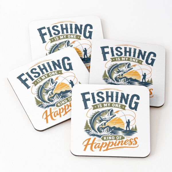 Item preview, Fishing Is My One Kind Of Happiness Fisherman Angler Hobby Enthusiast designed and sold by JonesFlora2025.