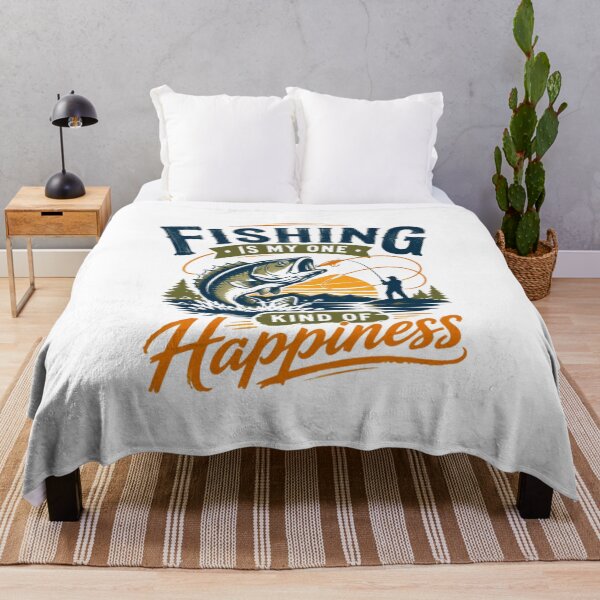Item preview, Fishing Is My One Kind Of Happiness Fisherman Angler Hobby Enthusiast designed and sold by JonesFlora2025.