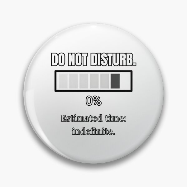 Item preview, Charging. Do Not Disturb. Social Battery Introvert Typography Tee designed and sold by Odd Serif.
