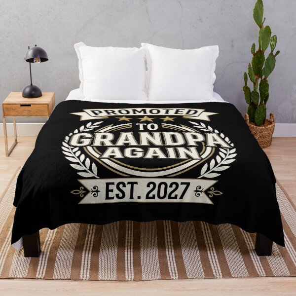Item preview, Mens Promoted to Grandpa Again 2027 T-Shirt designed and sold by stmpdwrld.