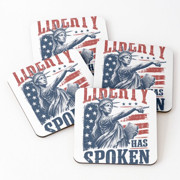 Item preview, Liberty Has Spoken Patriotic American Freedom Patriot designed and sold by JonesFlora2025.