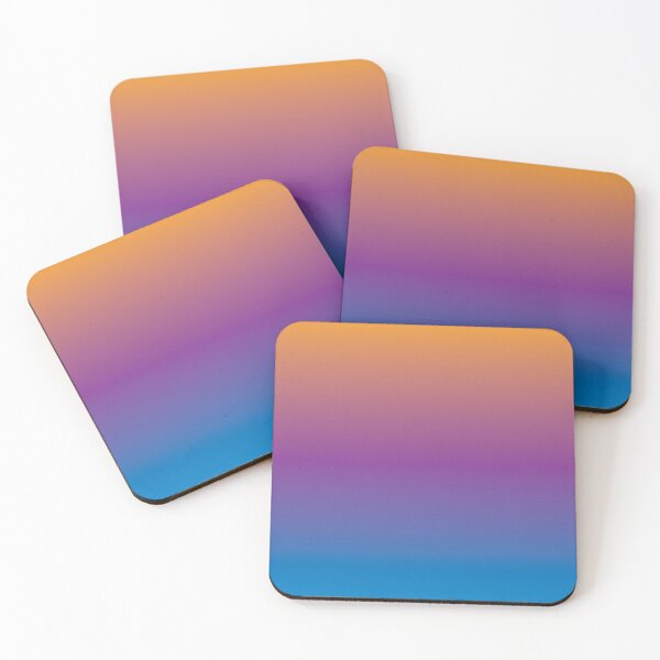 Item preview, Retro Orange Purple and Blue Gradient designed and sold by BetweenForms.
