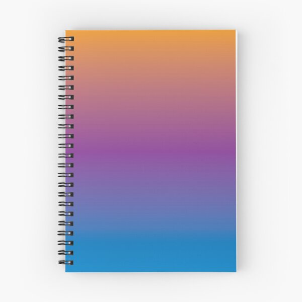 Item preview, Retro Orange Purple and Blue Gradient designed and sold by BetweenForms.