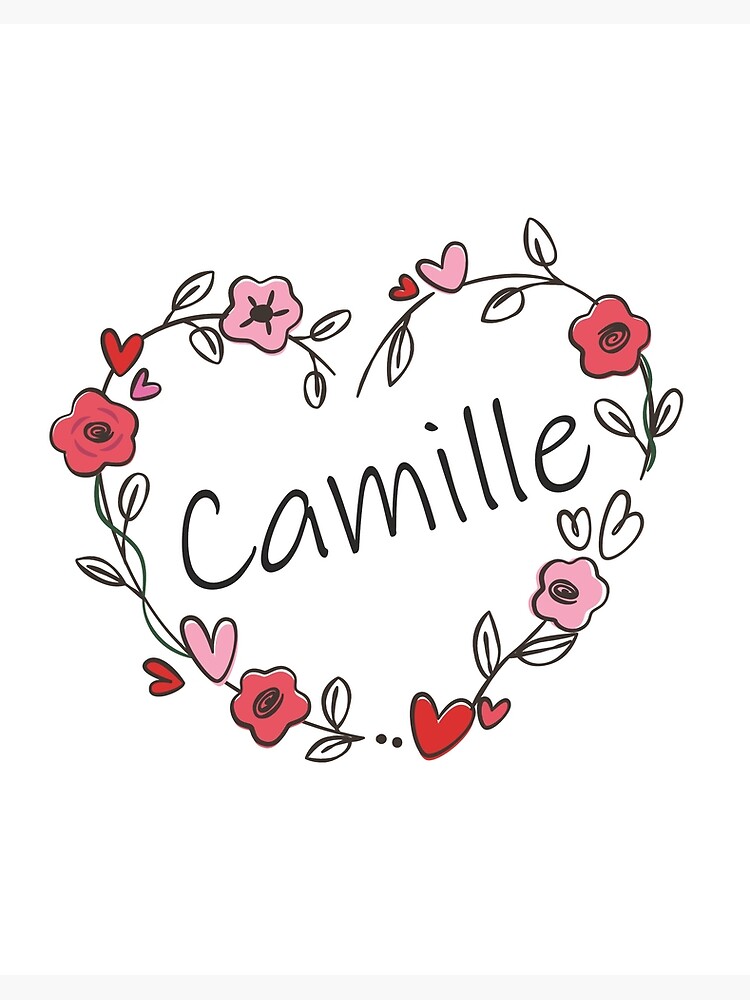 Camille | Name Art Print