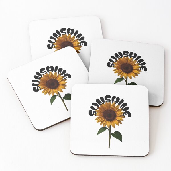 Artikelvorschau, Sonnenblumen-T-Shirt | Minimalistisches T-Shirt mit floralem Typografie-Design entworfen und verkauft von TheAmorse01.