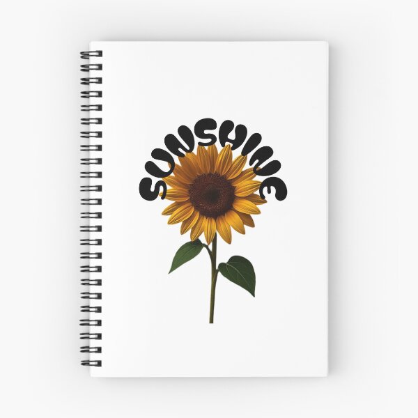 Item preview, Sunshine Sunflower T-Shirt | Minimal Floral Aesthetic Typography Tee designed and sold by TheAmorse01.
