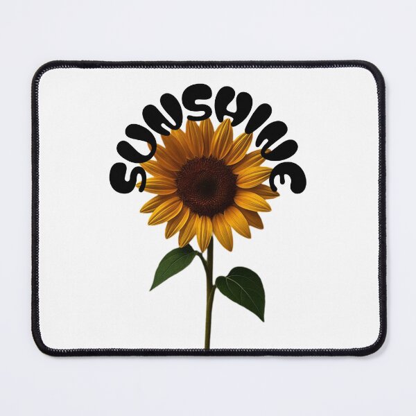 Item preview, Sunshine Sunflower T-Shirt | Minimal Floral Aesthetic Typography Tee designed and sold by TheAmorse01.