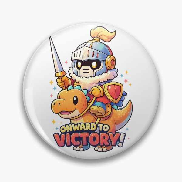 Item preview, Knight Riding Dinosaur Shirt – Onward to Victory Art designed and sold by SoftSproutstu.