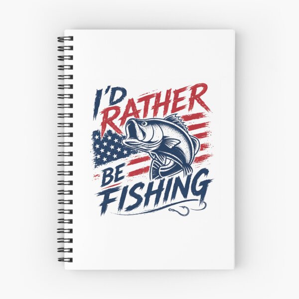Item preview, I'd Rather Be Fishing American Patriot Angler Fisherman designed and sold by JonesFlora2025.