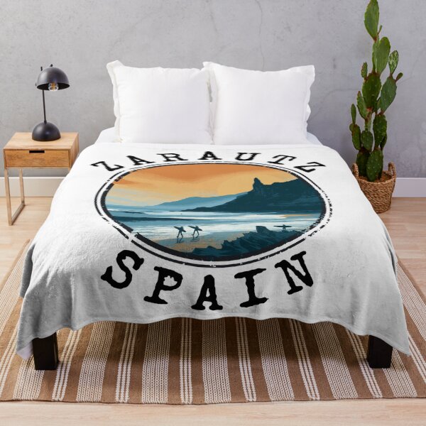 Item preview, Zarautz – Spain (with Black Lettering) designed and sold by VelvetRoom.