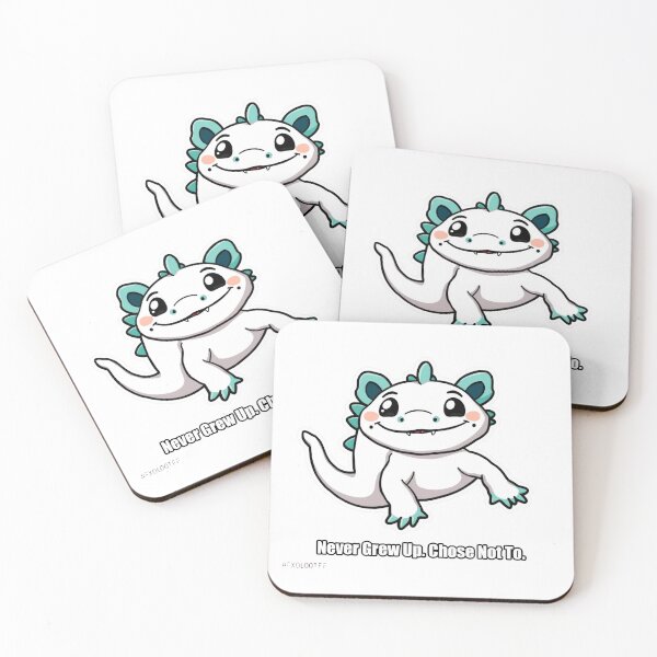 Item preview, Axolotl - Never Grew Up Thing Not To - Funny Axolotl Gift designed and sold by pawdrops.