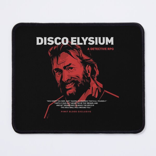 Item preview, Disco Elysium Detective, Kim Kitsuragi, Sunrise Parabellum, Pain Threshold Skill Quote designed and sold by RafaelScherer.