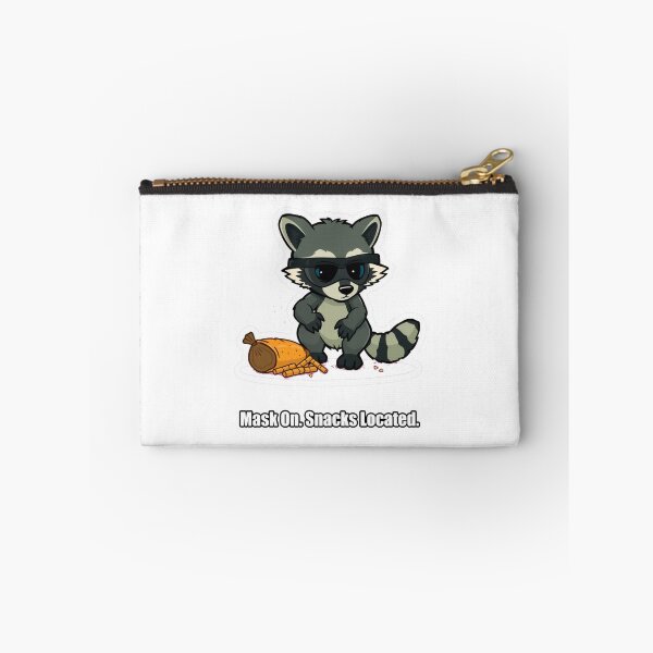 Item preview, Raccoon - Mask On Snacks Located - Funny Raccoon Gift designed and sold by pawdrops.