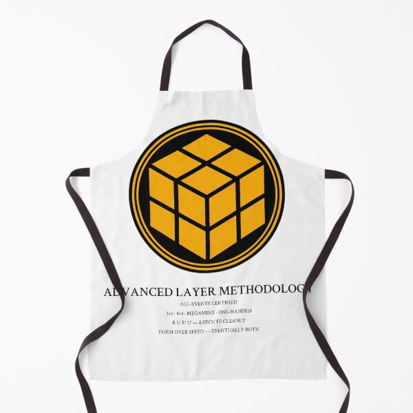 Item preview, Speedcubing Algorithm Merit Patch Shirt designed and sold by Department of Obscure Studies.
