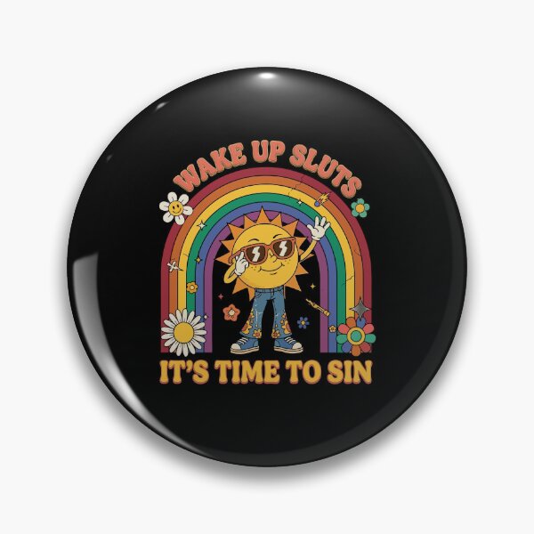 Item preview, Wake Up Sluts It's Time to Sin, Funny Meme T-Shirt designed and sold by stmpdwrld.