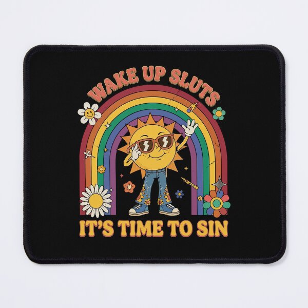 Item preview, Wake Up Sluts It's Time to Sin, Funny Meme T-Shirt designed and sold by stmpdwrld.