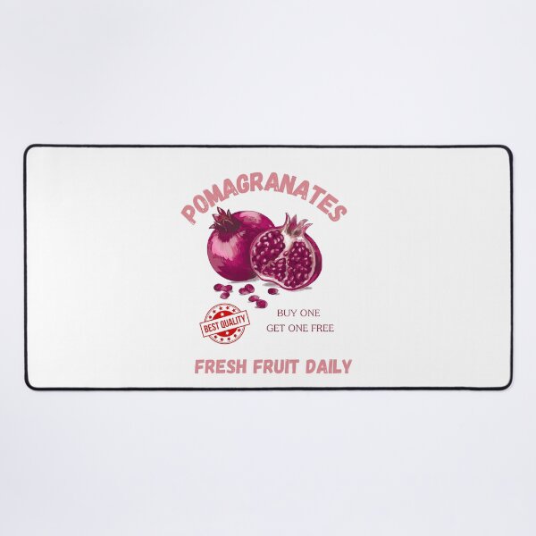 Item preview, VINTAGE FRUIT MARKET WITH FRESH POMERGRANATES RETRO SIGN DESIGN designed and sold by MKTreasures.