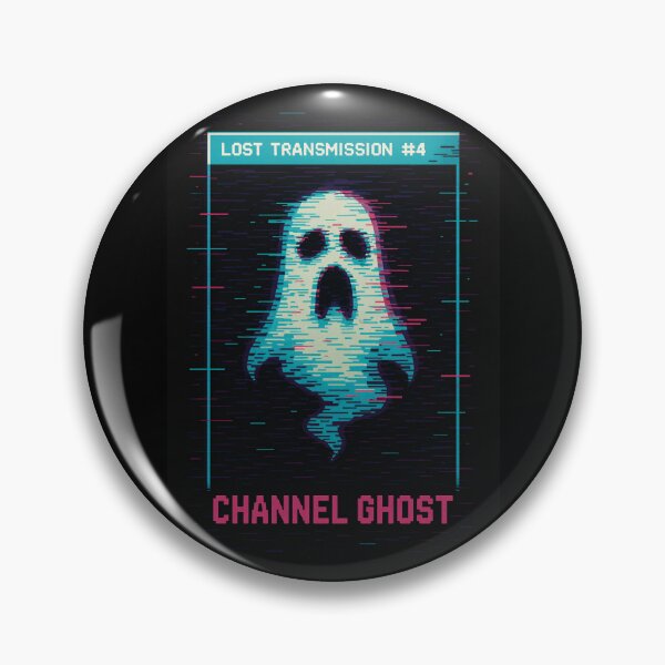 Item preview, Ghost Transmission – Haunted Neon Broadcast designed and sold by JupiterGlitchEmpire.