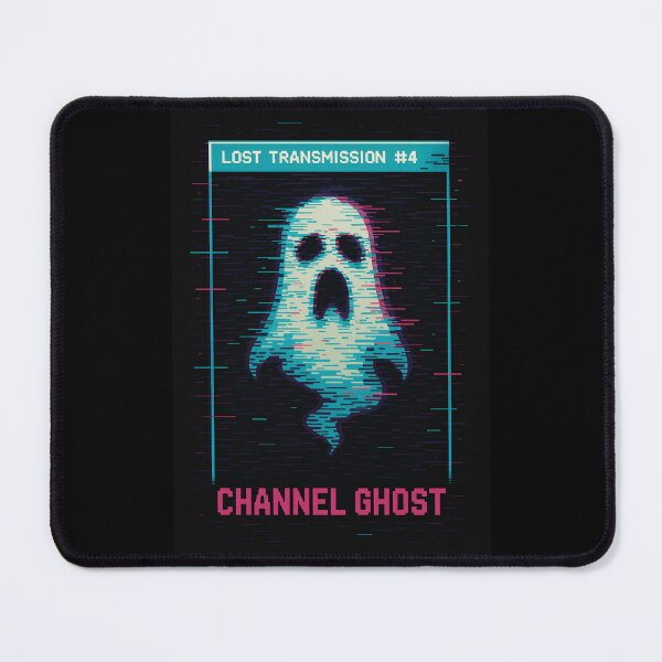 Item preview, Ghost Transmission – Haunted Neon Broadcast designed and sold by JupiterGlitchEmpire.