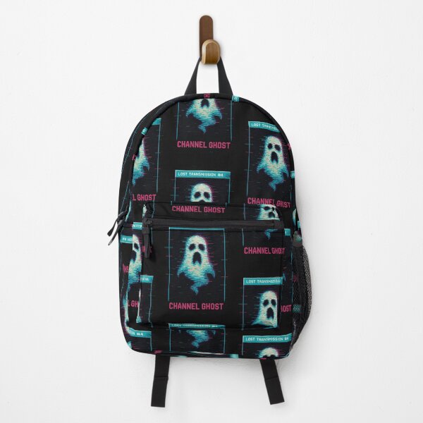Item preview, Ghost Transmission – Haunted Neon Broadcast designed and sold by JupiterGlitchEmpire.