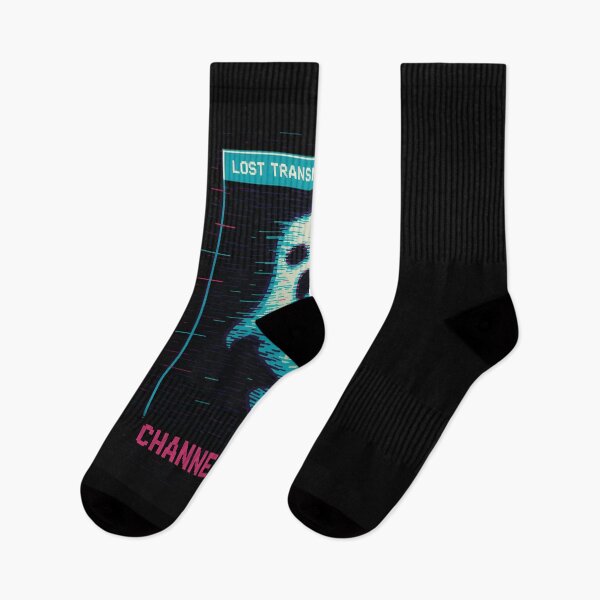 Item preview, Ghost Transmission – Haunted Neon Broadcast designed and sold by JupiterGlitchEmpire.