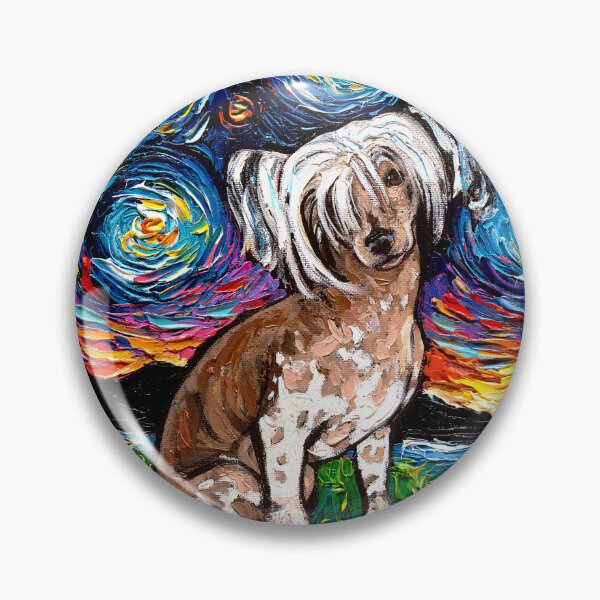 Item preview, Chinese Crested Night designed and sold by AjaTrier.