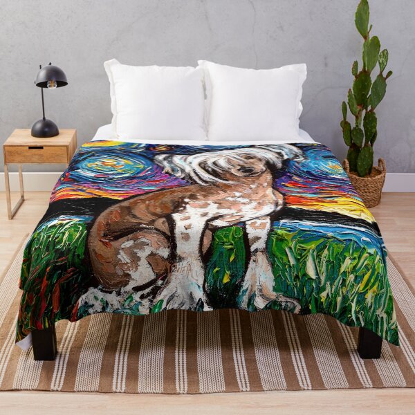 Item preview, Chinese Crested Night designed and sold by AjaTrier.
