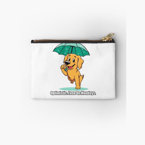 Item preview, Golden Retriever - Optimistic Even On Mondays - Funny Dog Gift designed and sold by pawdrops.