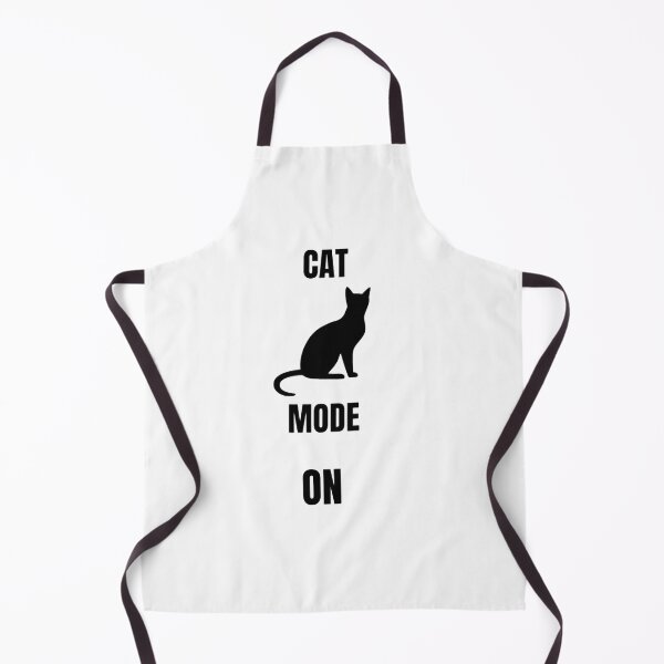 Item preview, Cat Mode On Funny Cat Lover Minimalist Cat Silhouette Sticker | Cute Black Cat Design designed and sold by Savage Cat Quotes.